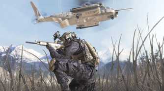 A screenshot from Call of Duty: Modern Warfare 2 (2009).