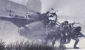 A screenshot from Call of Duty: Modern Warfare 2 (2009).