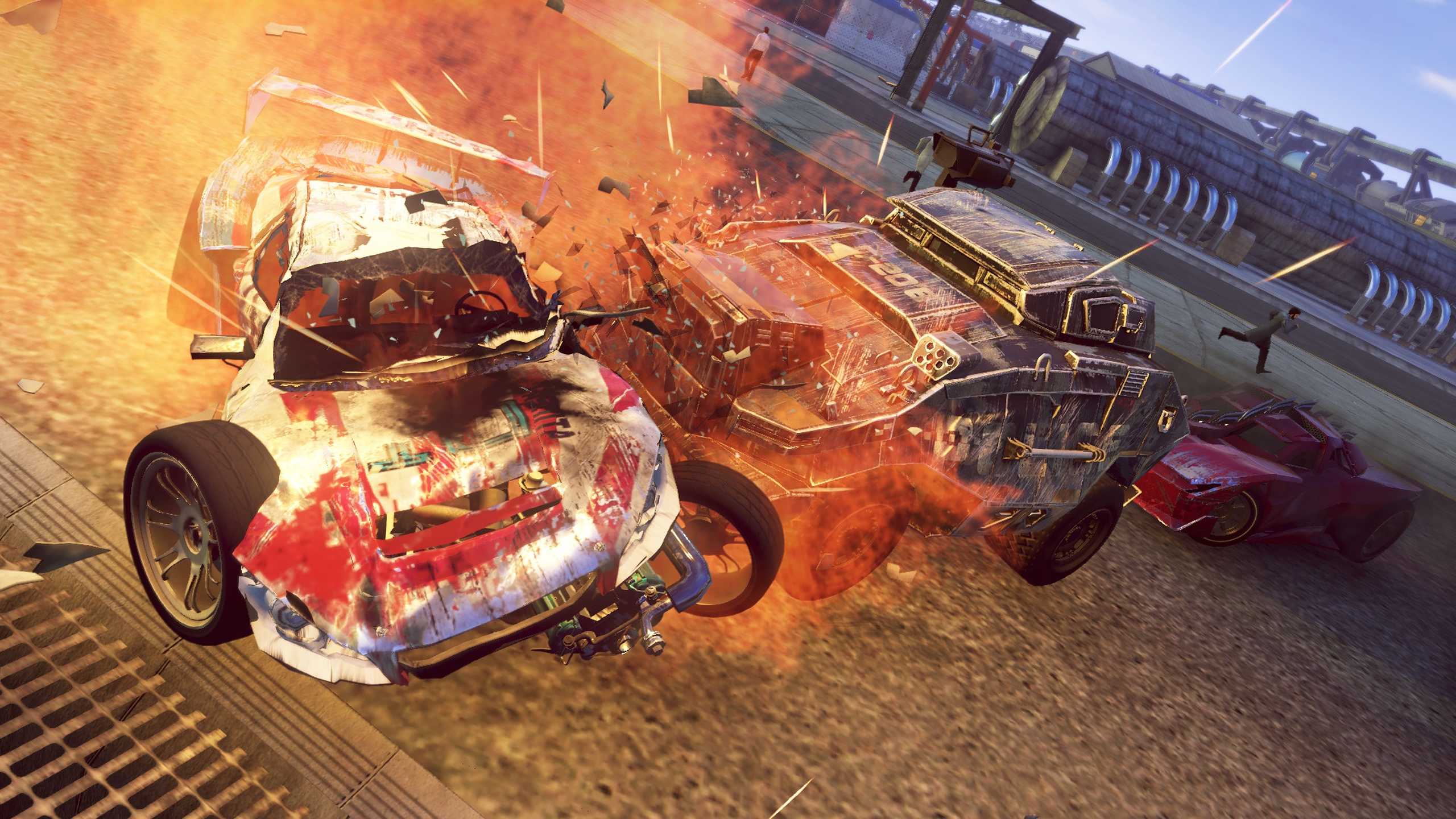 Screenshot from the game Carmageddon: Max Damage.