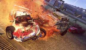 Screenshot from the game Carmageddon: Max Damage.