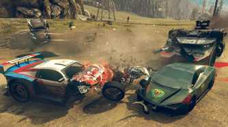 Screenshot from the game Carmageddon: Max Damage.