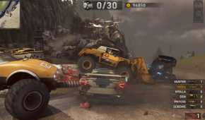 Screenshot from the game Carmageddon: Max Damage.