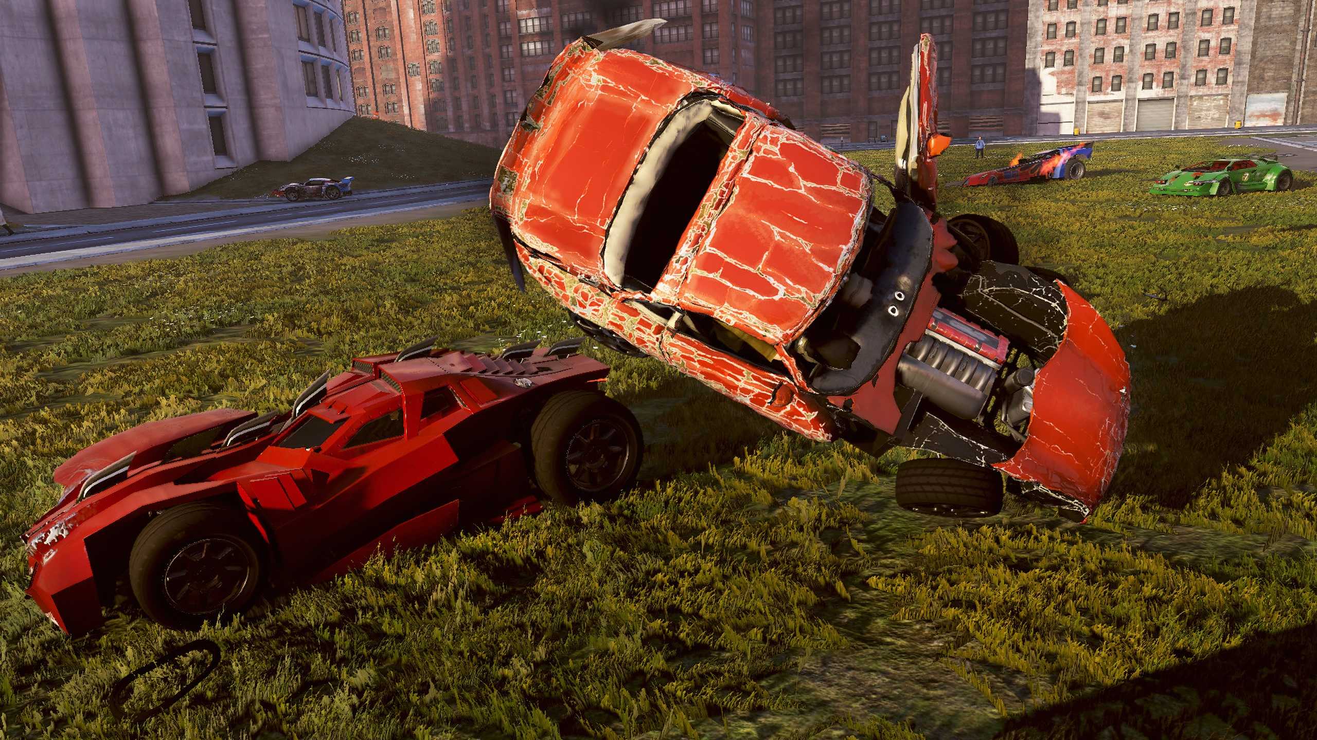 Screenshot from the game Carmageddon: Max Damage.