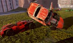 Screenshot from the game Carmageddon: Max Damage.