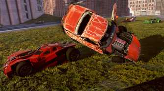 Screenshot from the game Carmageddon: Max Damage.