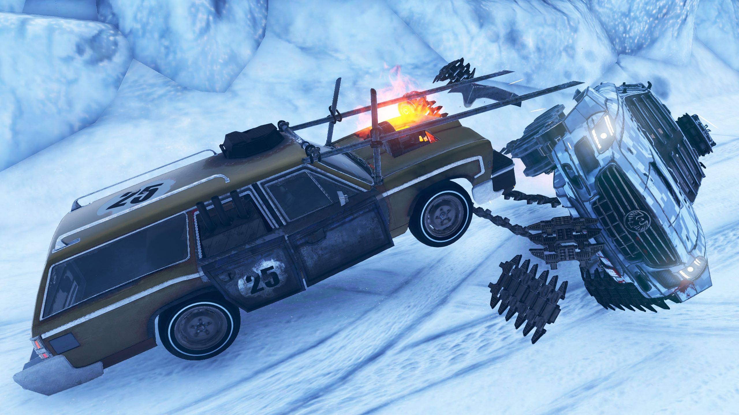 Screenshot from the game Carmageddon: Max Damage.