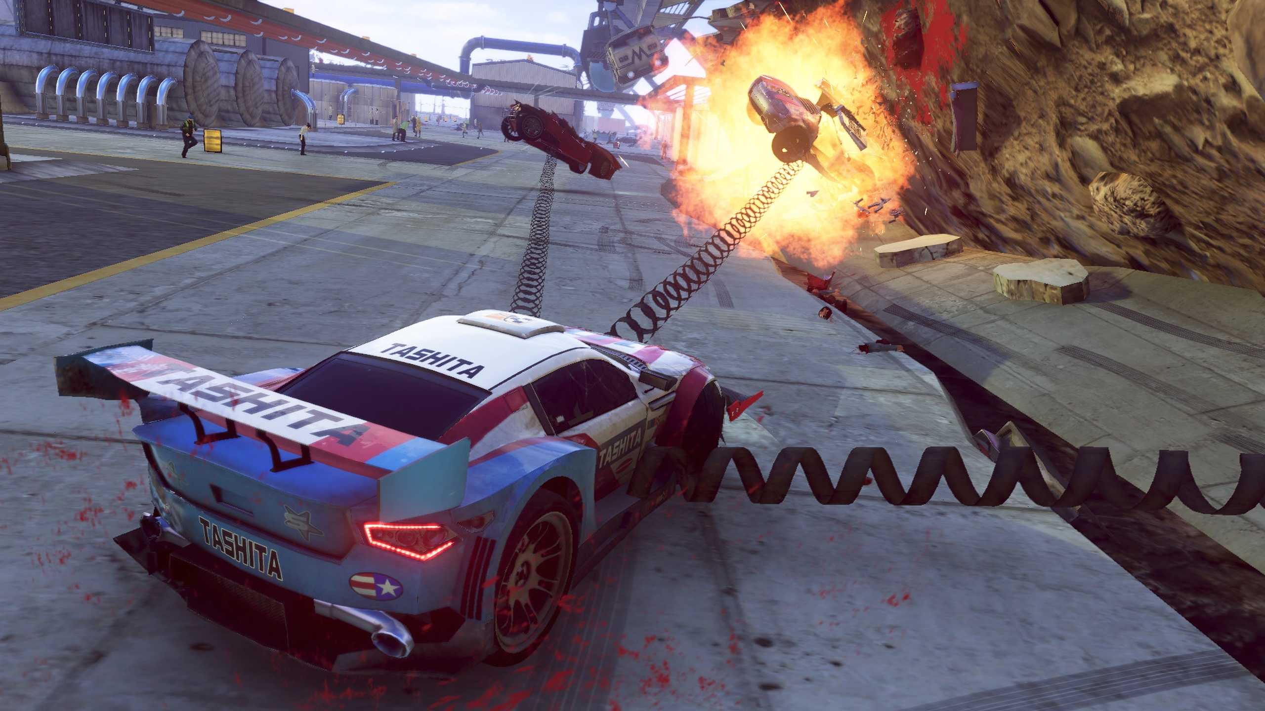 Screenshot from the game Carmageddon: Max Damage.