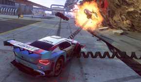 Screenshot from the game Carmageddon: Max Damage.