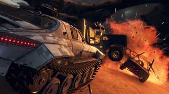 Screenshot from the game Carmageddon: Max Damage.