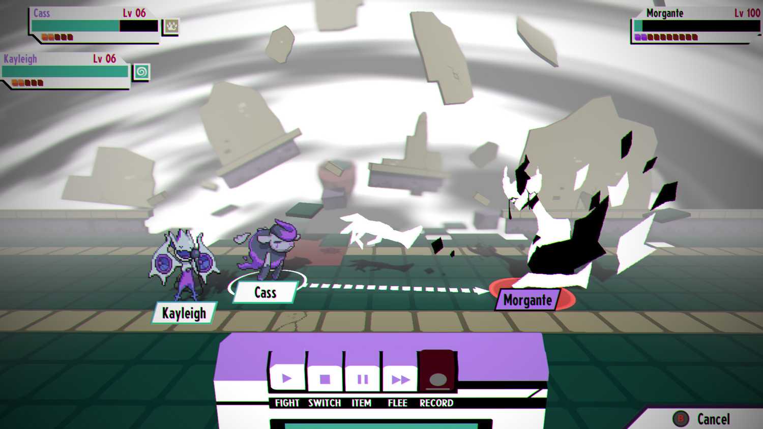cassette beasts Morgante boss fight