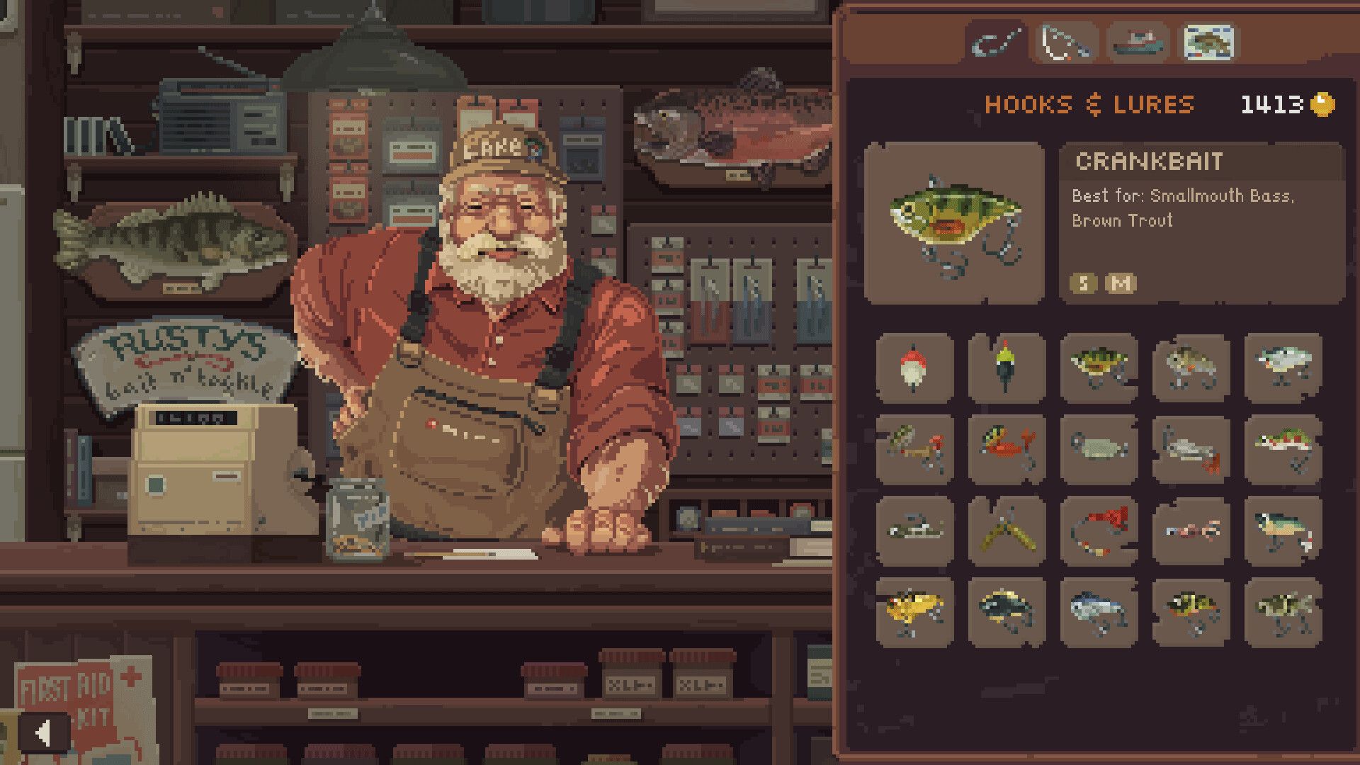 cast n chill shop screen