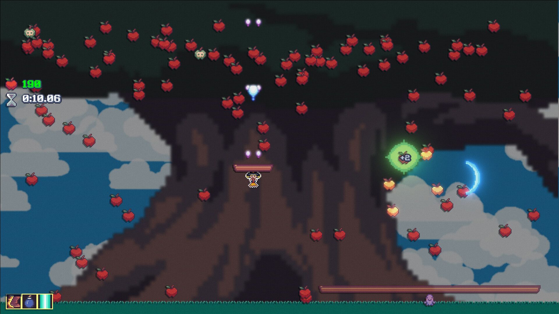 cauldron apple minigame