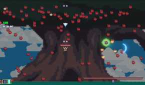 cauldron apple minigame