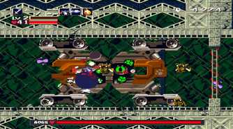 A screenshot from the game Cave Story.