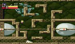 A screenshot from the game Cave Story.