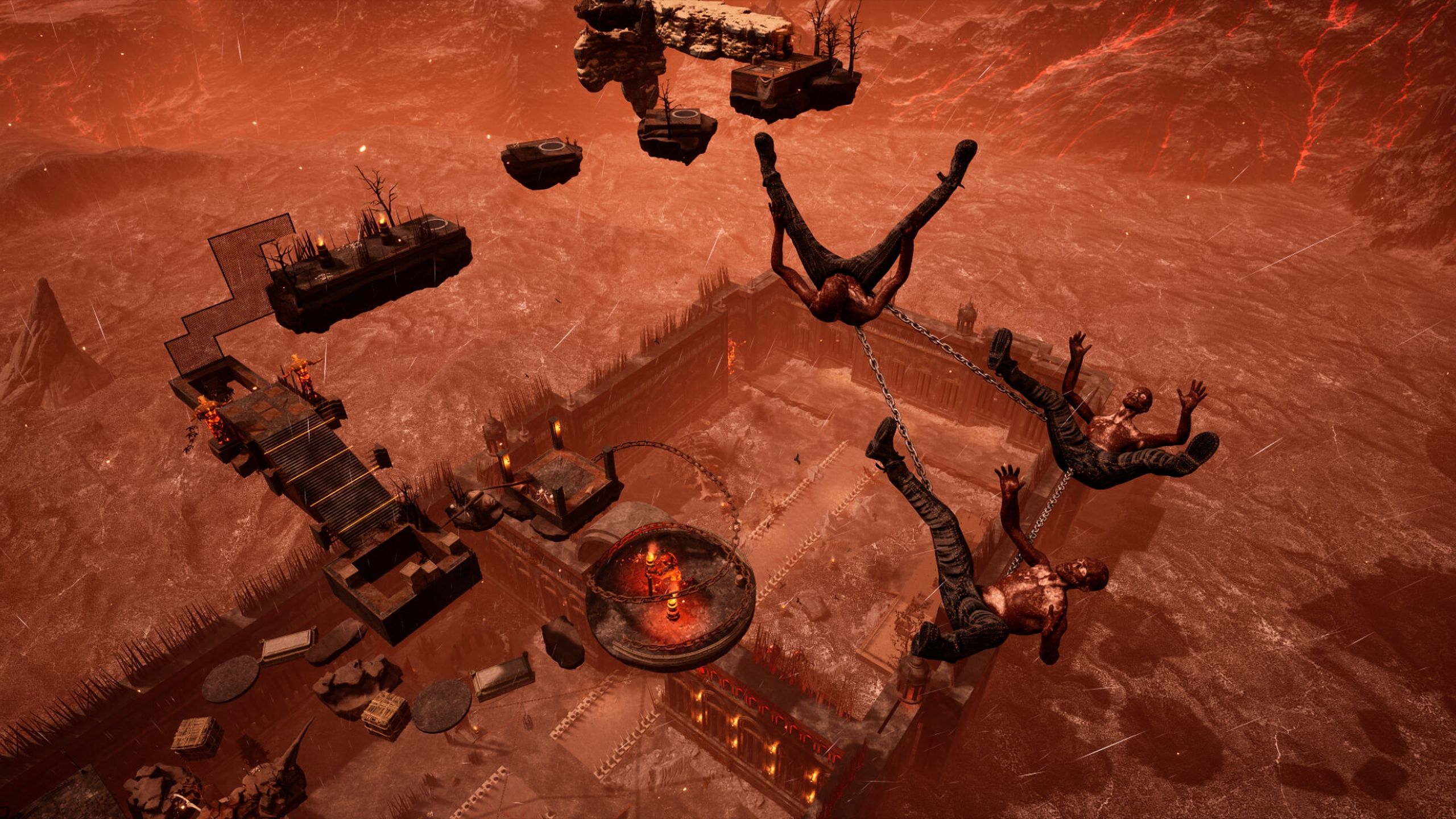 Screenshot from the game Chained Together.