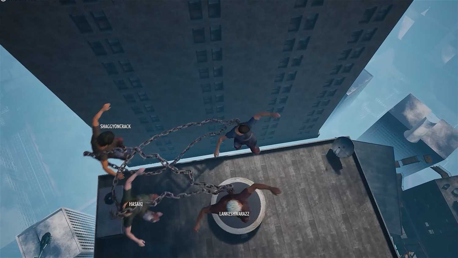 Screenshot from the game Chained Together.