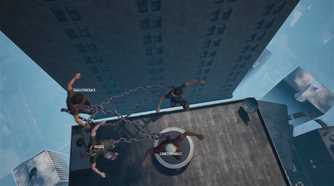 Screenshot from the game Chained Together.