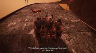 Screenshot from the game Chained Together.