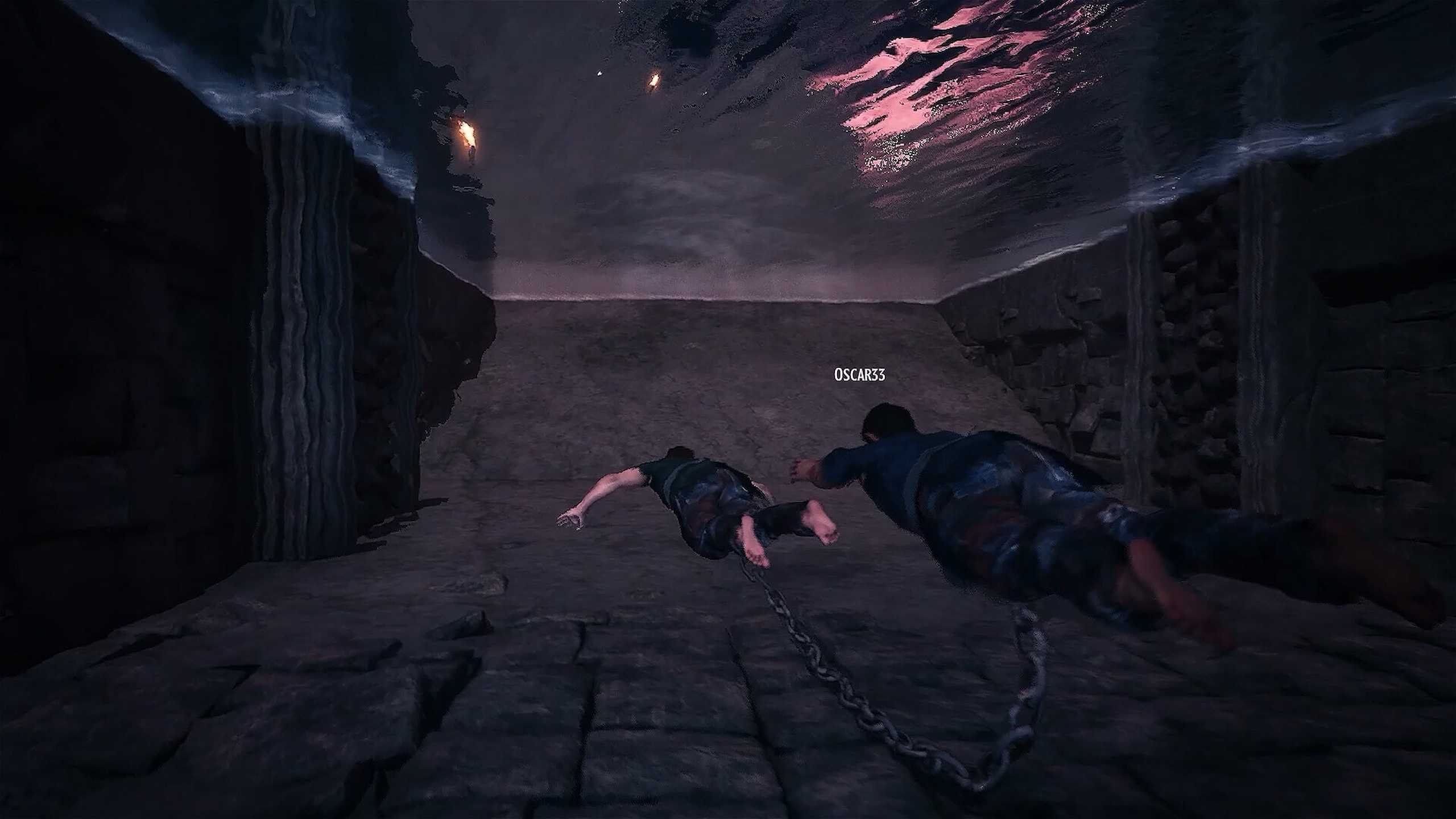 Screenshot from the game Chained Together.