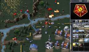 A screenshot from the remastered version of Command & Conquer.
