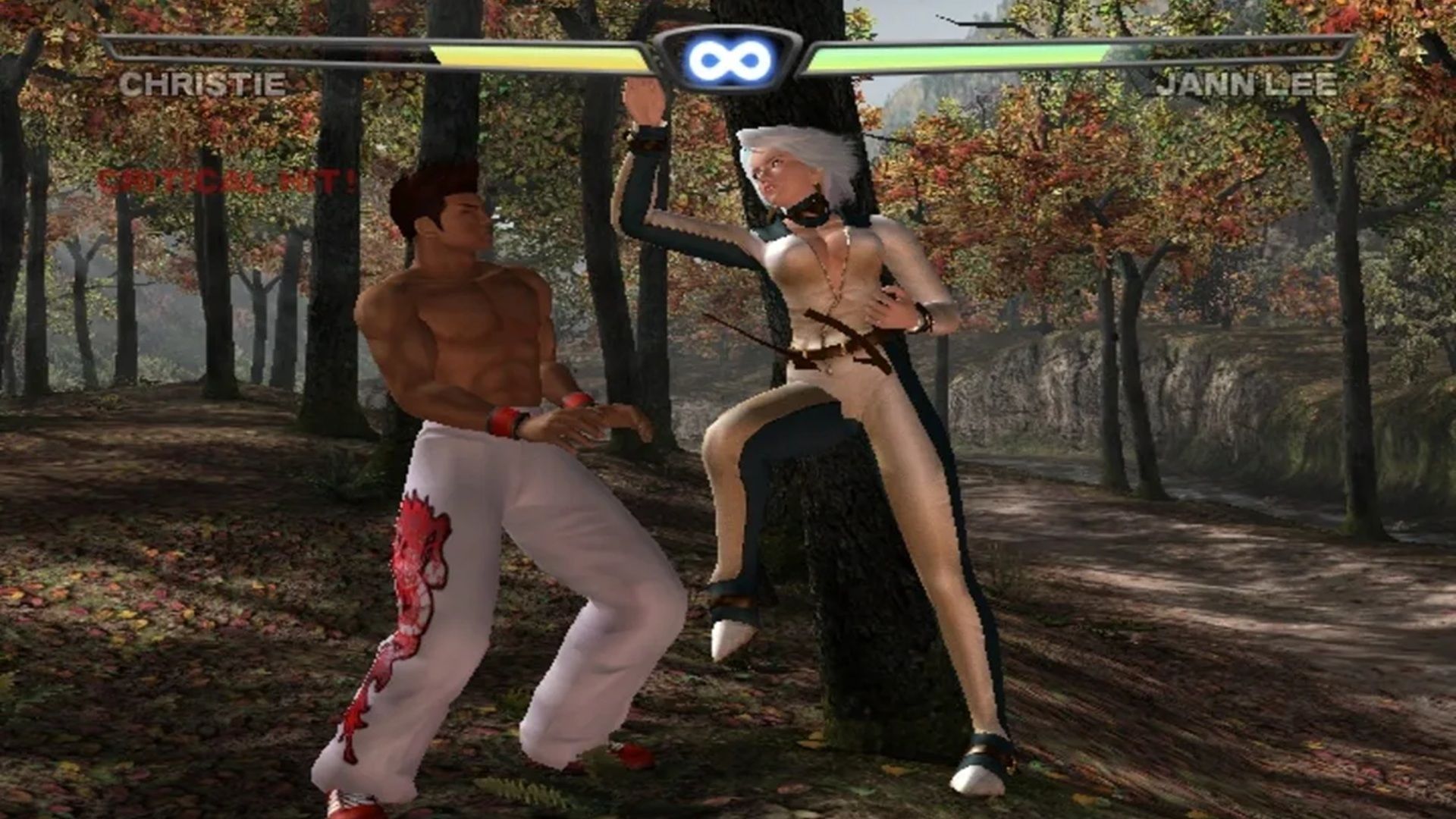 A screenshot of gameplay from Dead or Alive 3