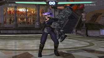 A screenshot of gameplay from Dead or Alive 3