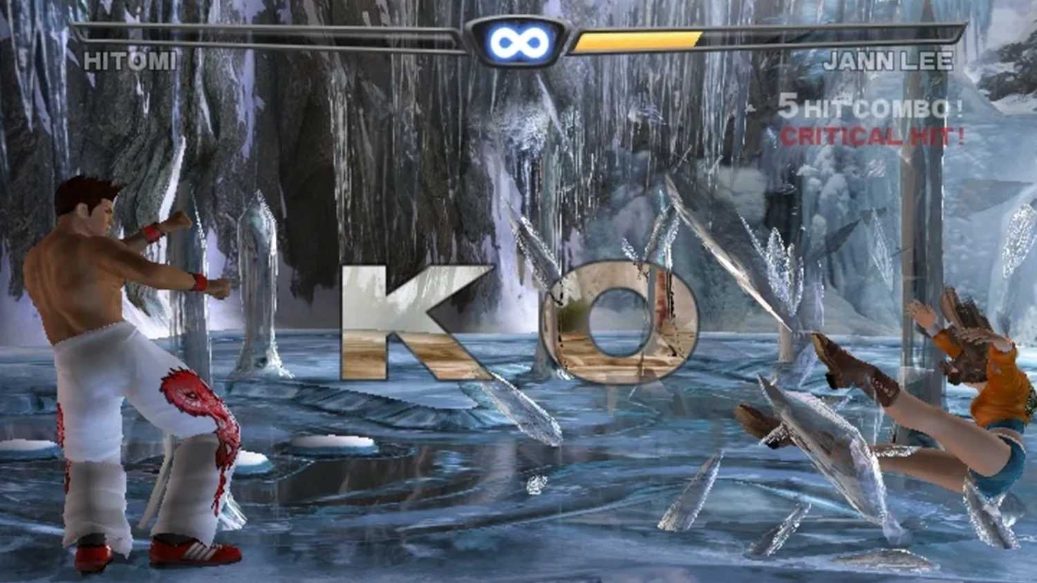 A screenshot of gameplay from Dead or Alive 3