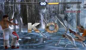 A screenshot of gameplay from Dead or Alive 3