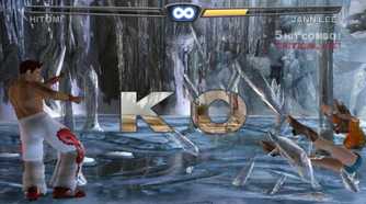 A screenshot of gameplay from Dead or Alive 3