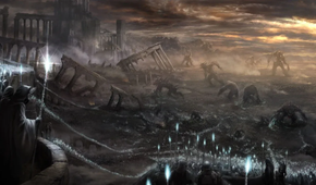 Artwork from Demon's Souls