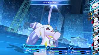 digimon story cyber sleuth lunamon attacking