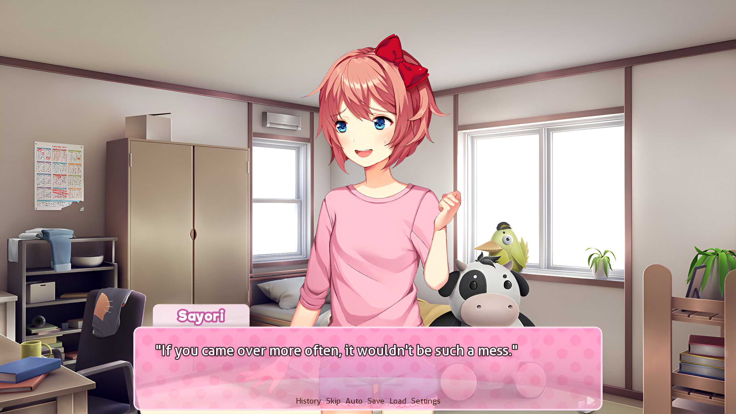 Sayori in Doki Doki Literature Club.