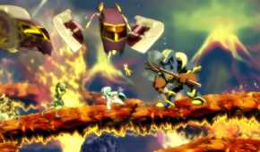 A screenshot from the game Dust: An Elysian Tail.