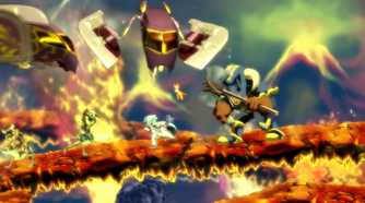 A screenshot from the game Dust: An Elysian Tail.