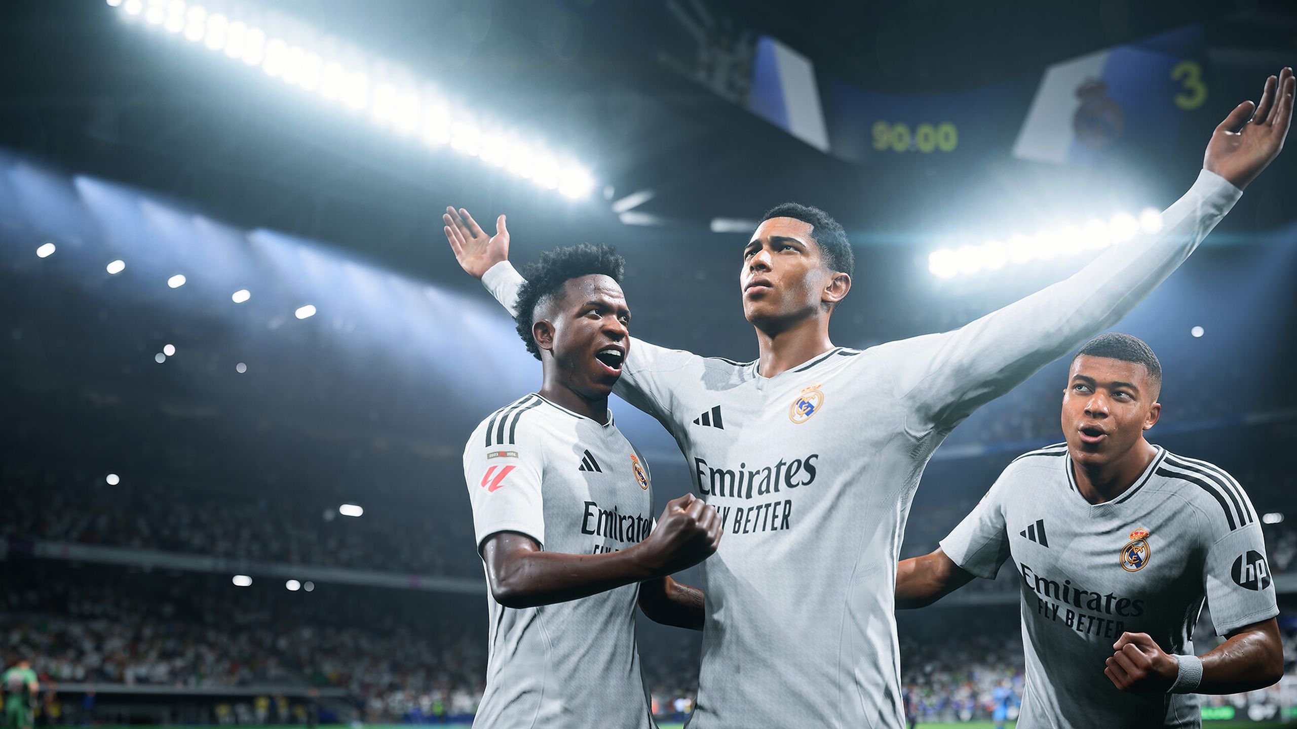 Kylian Mbappe in EA Sports FC 25.