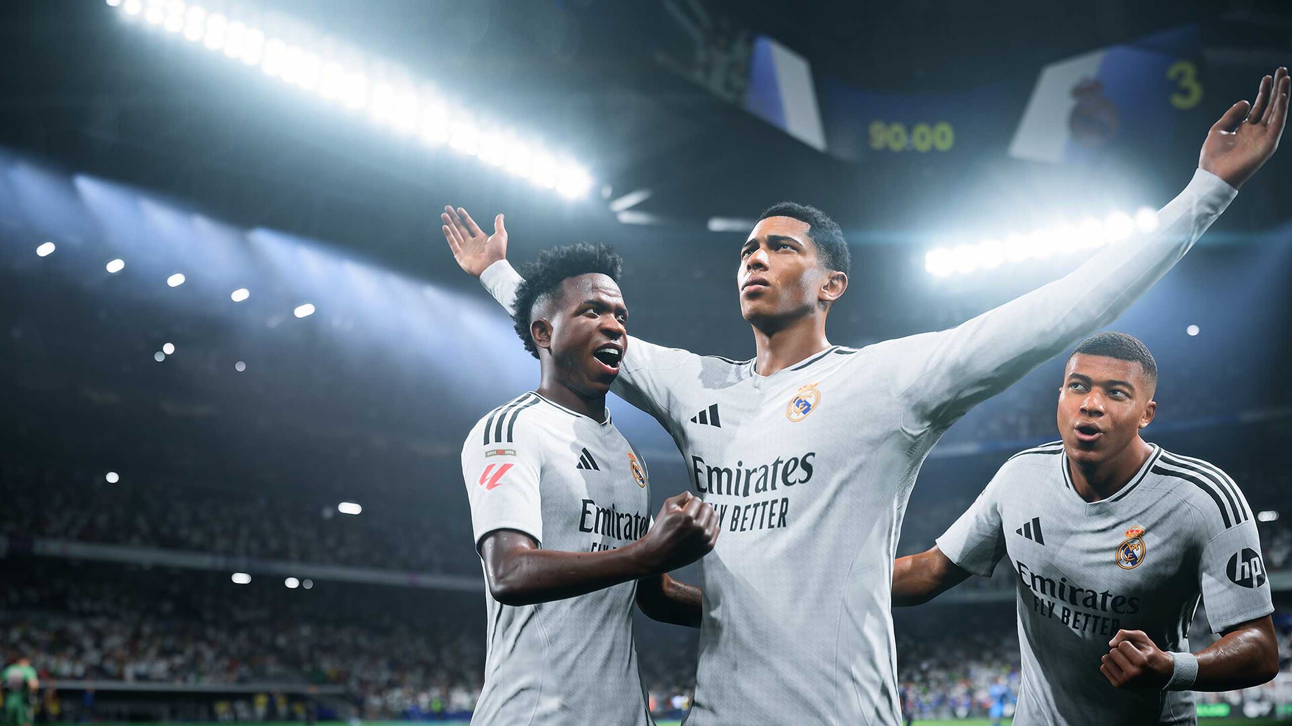 Kylian Mbappe in EA Sports FC 25.