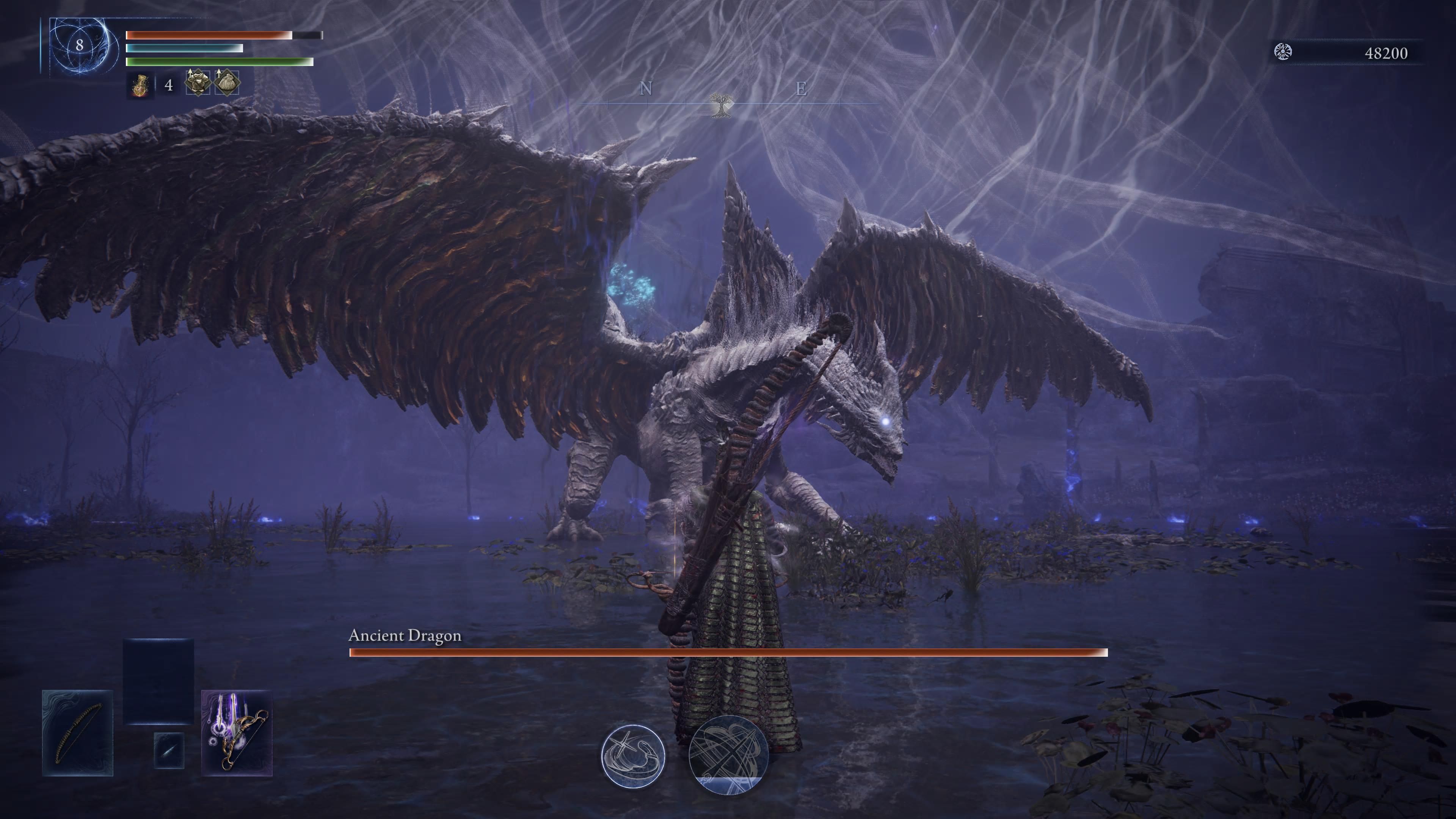 Elden ring nightreign Ancient Dragon boss fight