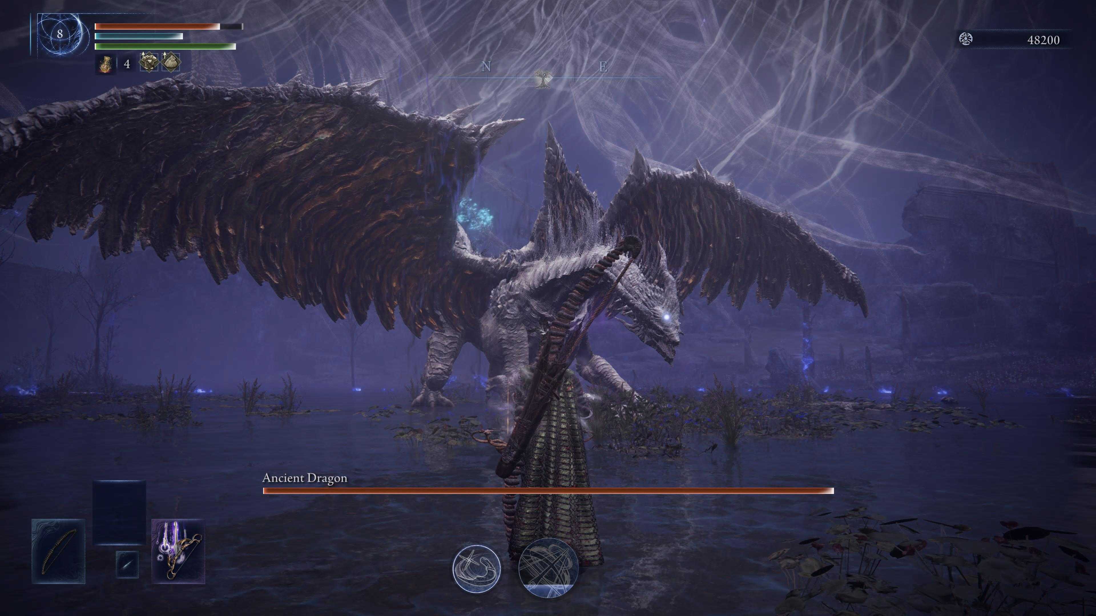 Elden ring nightreign Ancient Dragon boss fight