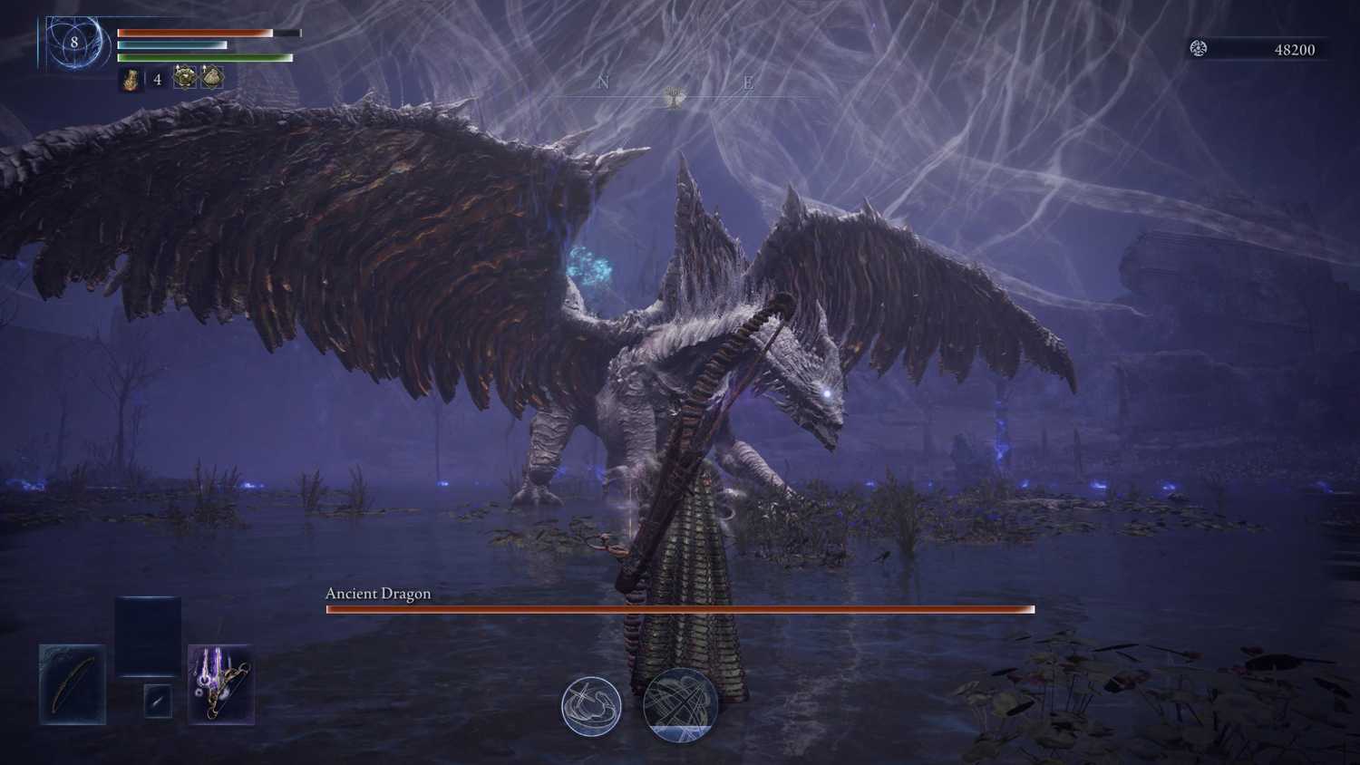 Elden ring nightreign Ancient Dragon boss fight