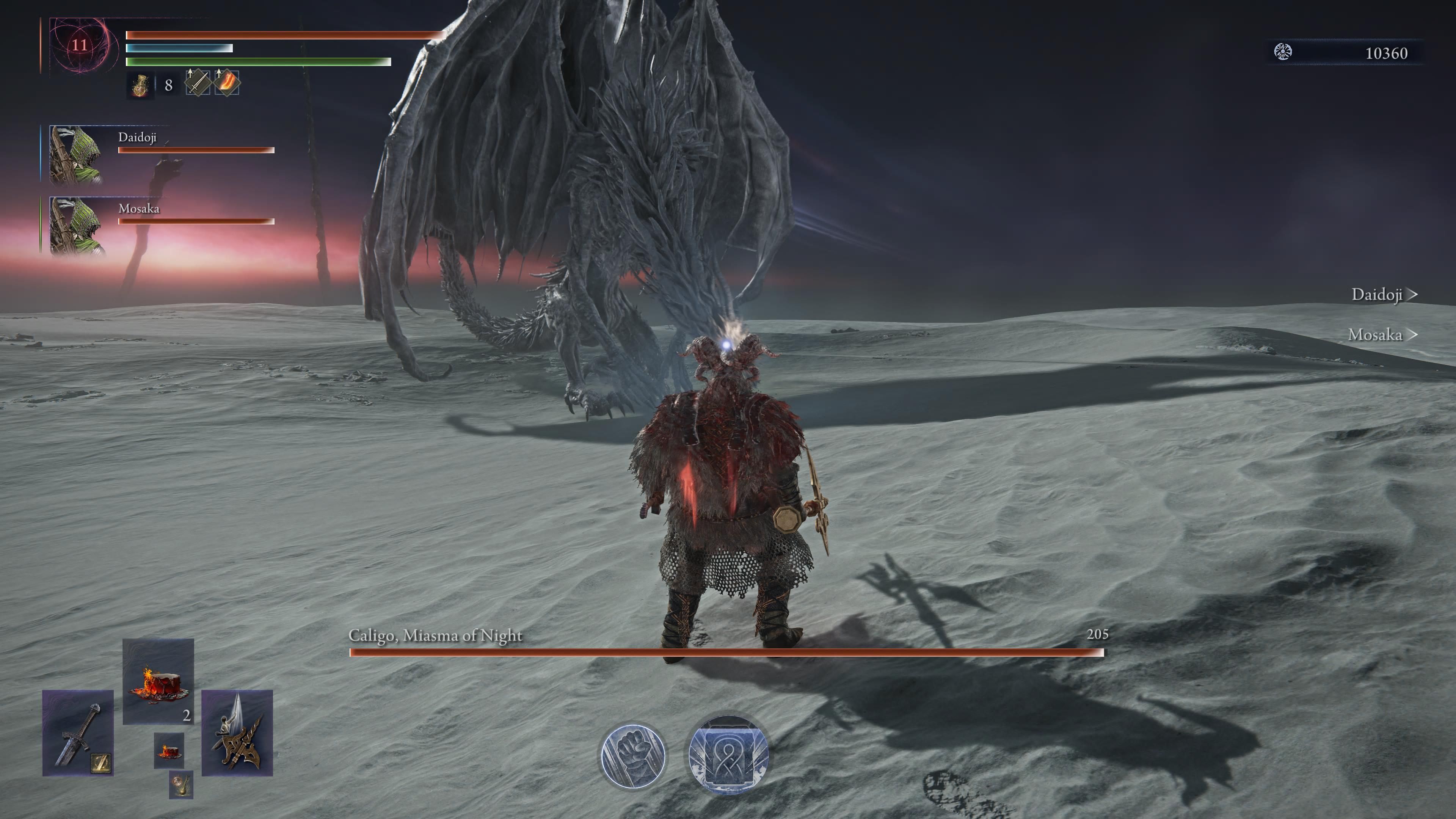 Elden ring nightreign caligo boss fight