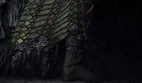 Elden ring nightreign ironeye boots in a cutscene