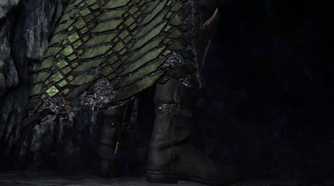 Elden ring nightreign ironeye boots in a cutscene