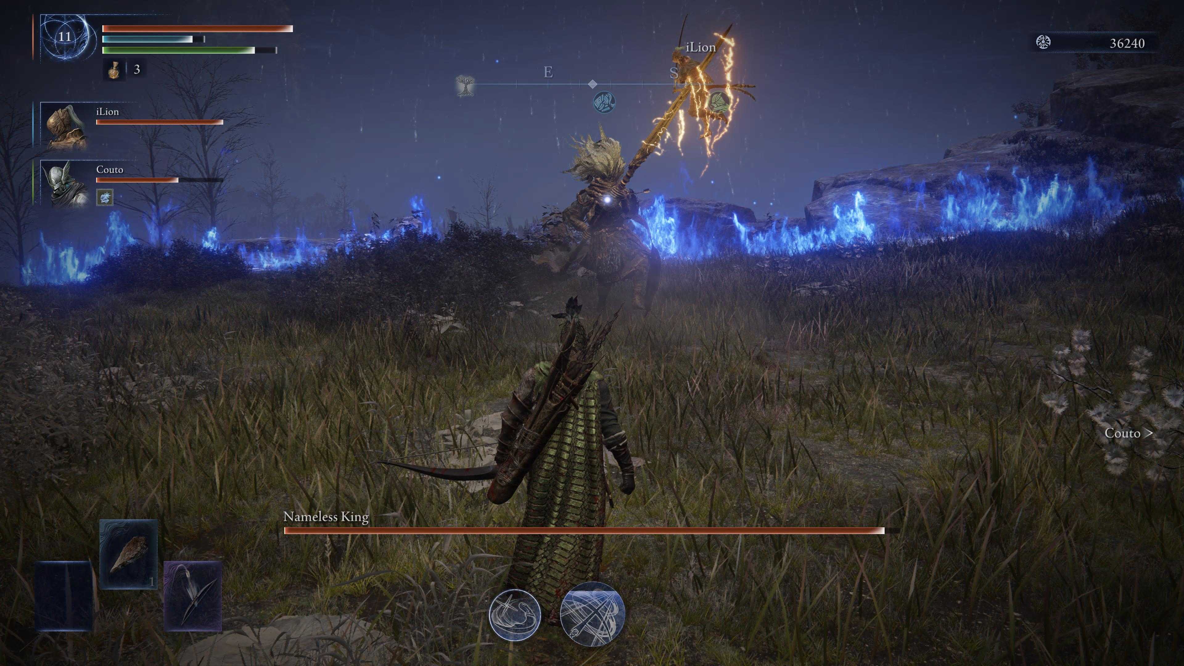 elden ring nightreign nameless king without the dragon
