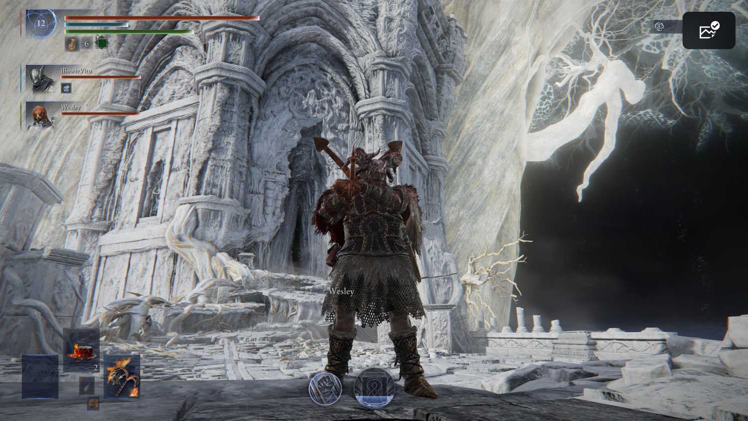 elden ring nightreign raider with a big anchor facing forward