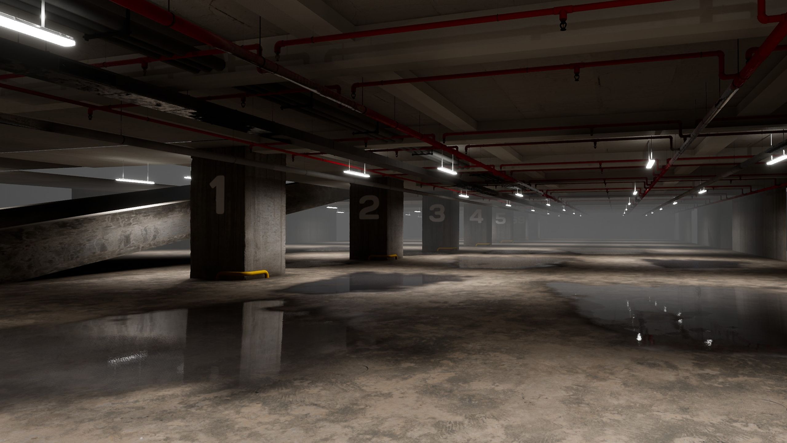 A screenshot from Escape the Backrooms.