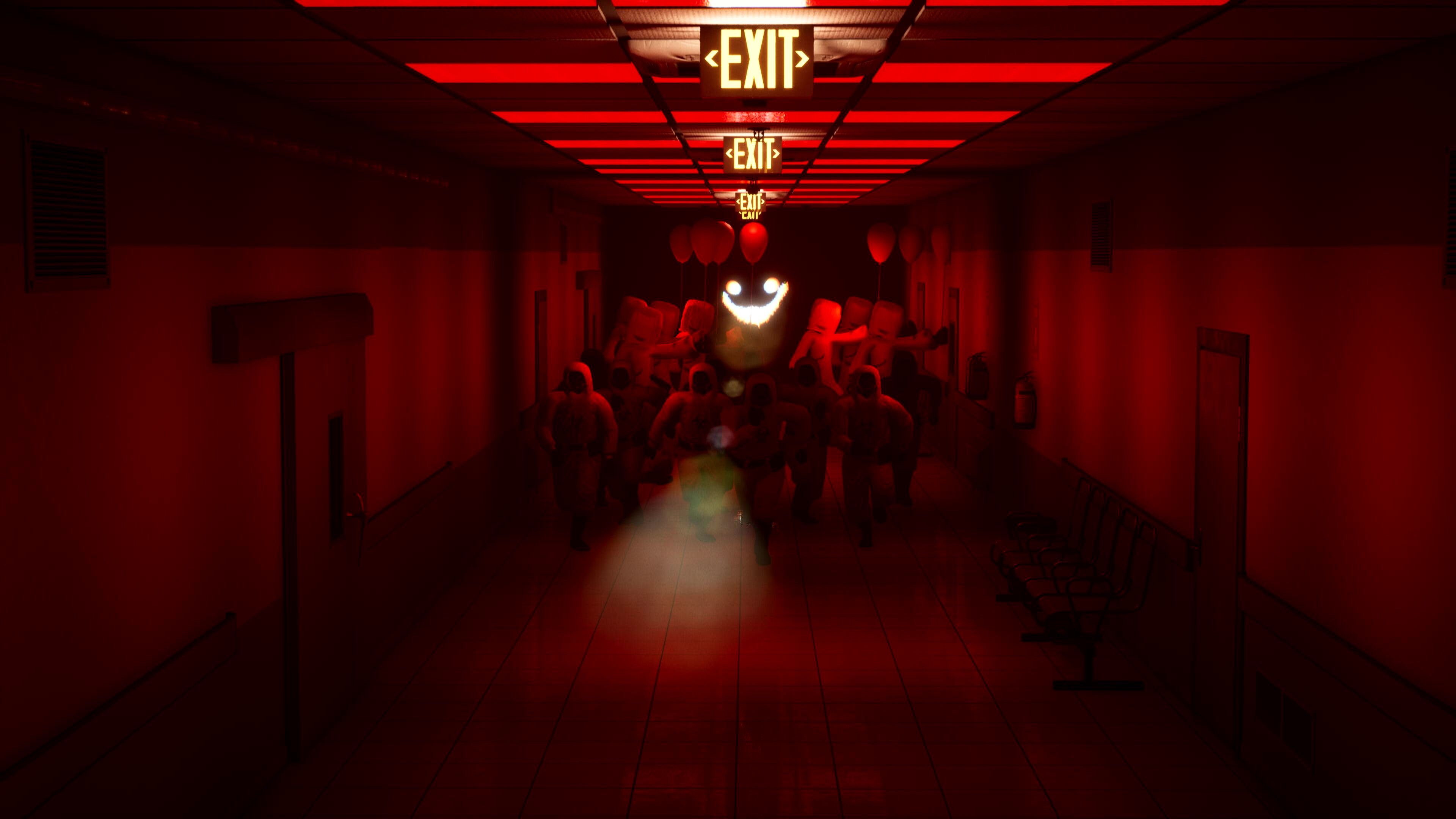 Level Run in Escape the Backrooms.