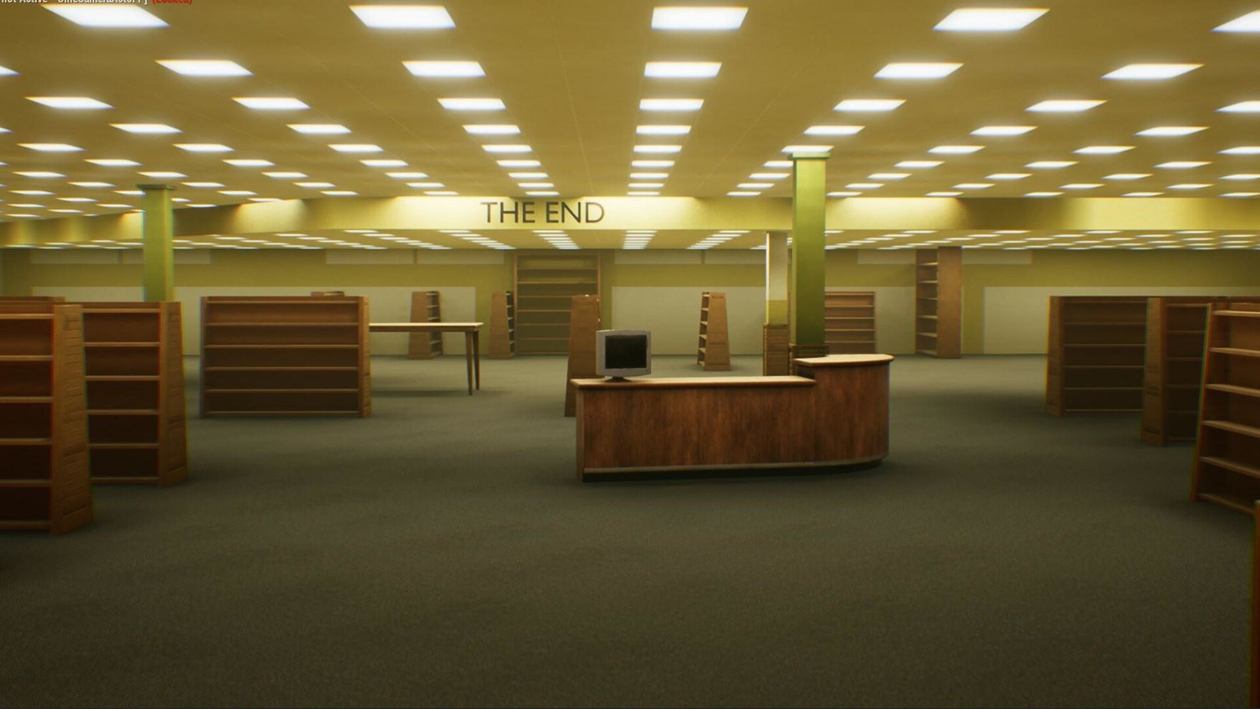 A library in Escape the Backrooms.