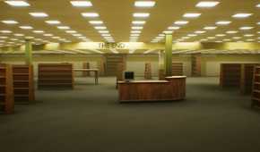 A library in Escape the Backrooms.