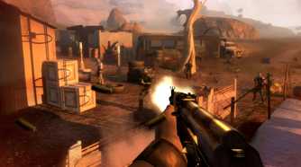 A screenshot from Far Cry 2.